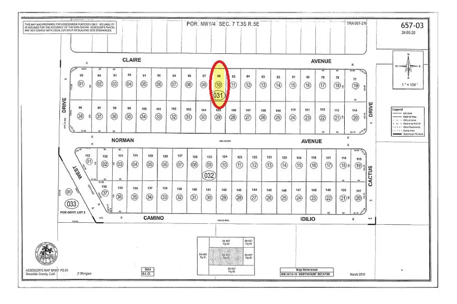 0 Claire Ave Avenue, Desert Hot Springs, CA 92240 - #2