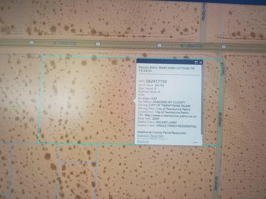 3.87 Ac Ml Twenty Nine Palms Highway, Twentynine Palms, CA 92277 - Image #2