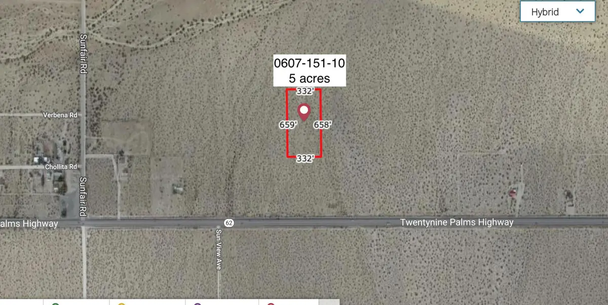 5 Acres Near Hwy 62 And Sunfair Road, Joshua Tree, CA 92252 - #1