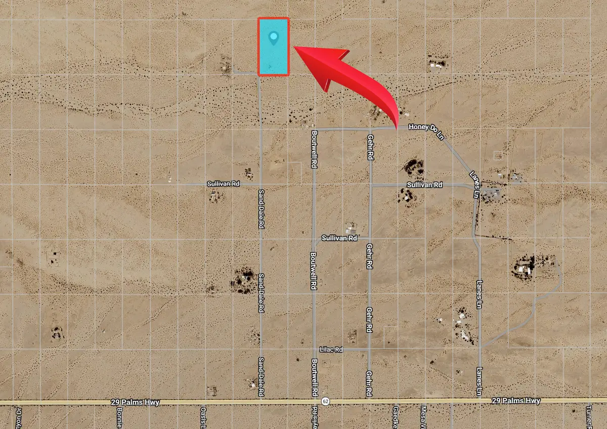 0 Sand-dale Road, Twentynine Palms Yucca Valley, CA 92277 - #1