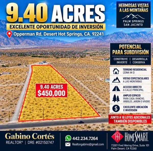 0 Opperman Road, Desert Hot Springs, CA 92241