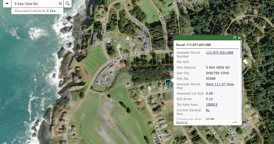 5 Sea View Road, Shelter Cove, CA 95589 - Image #2