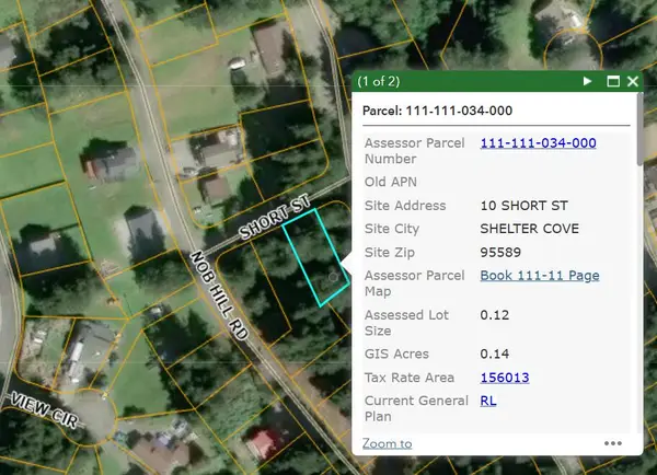 10 Short Street, Shelter Cove, CA 95589