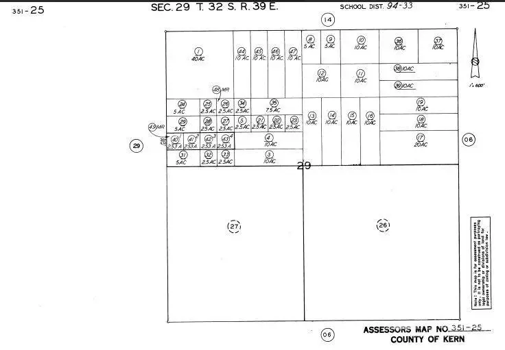 0 Ptn Ne 1/4 Sec 29 T 32 R 39, Edwards, CA 93523 - #1