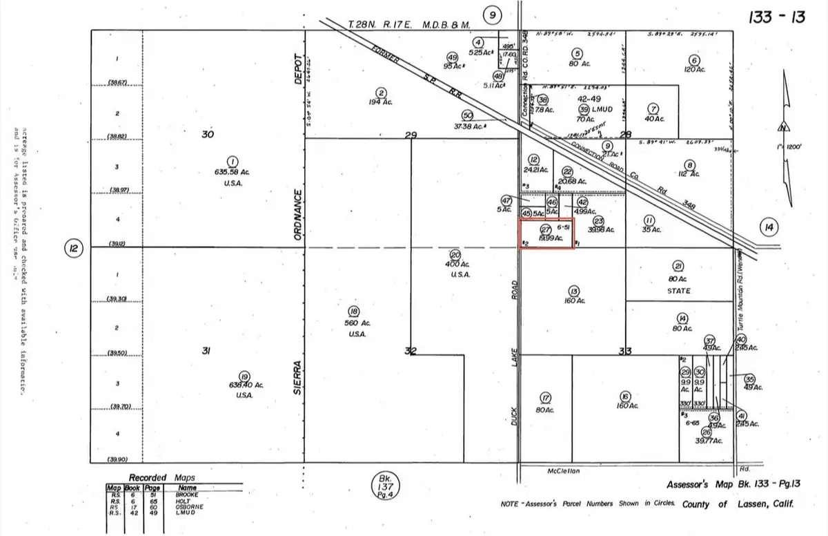000-000 Duck Lake Rd, Honey Lake, CA 96136 - #1