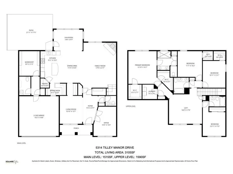 5314 Tilley Manor Drive, Matthews, NC 28105 - Image #2