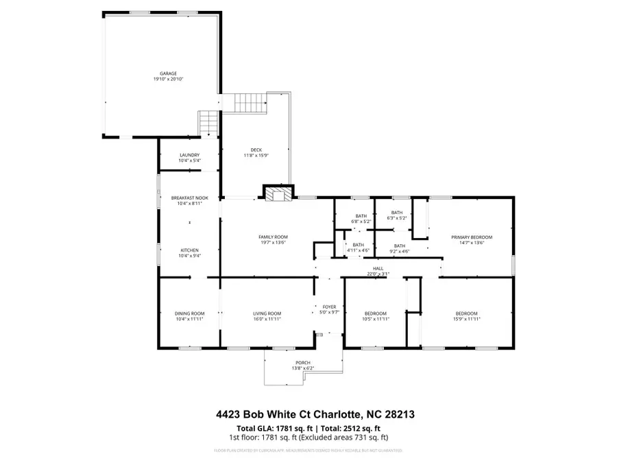 4423 Bob White Court, Charlotte, NC 28213 - Image #2