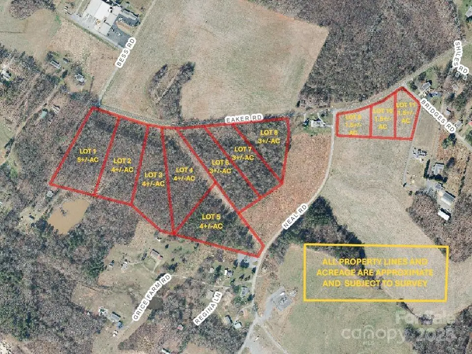 4+/-AC Neal Road #LOT 5, Kings Mountain, NC 28086 - Image #1