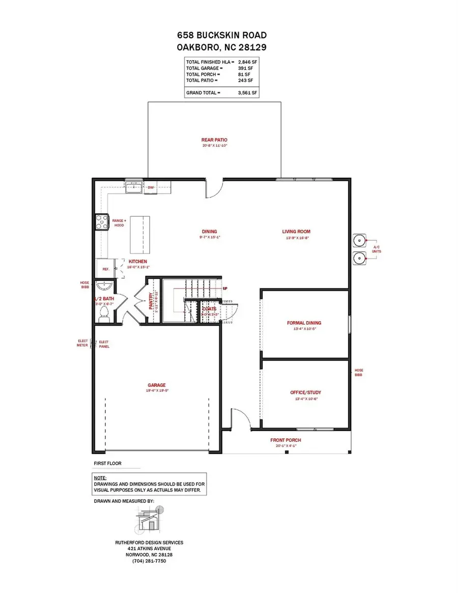 658 Buckskin Road, Oakboro, NC 28129 - #3