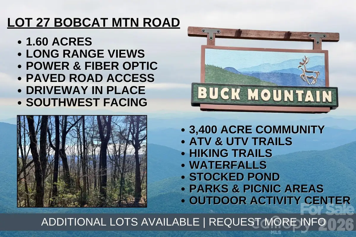 TBD Bobcat Mountain Road #27, Purlear, NC 28665 - #1