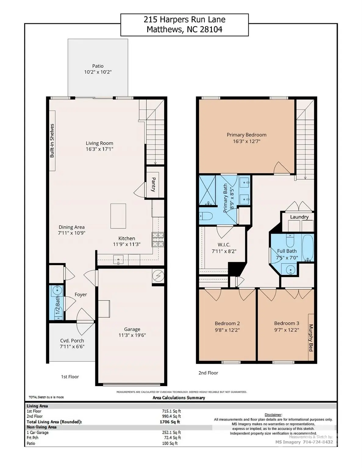 215 Harpers Run Lane, Matthews, NC 28104 - Image #1