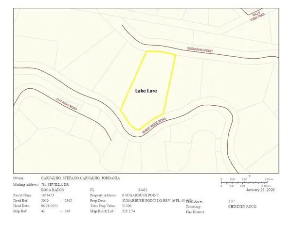 0 Sugarbush Point, Lake Lure, NC 28746