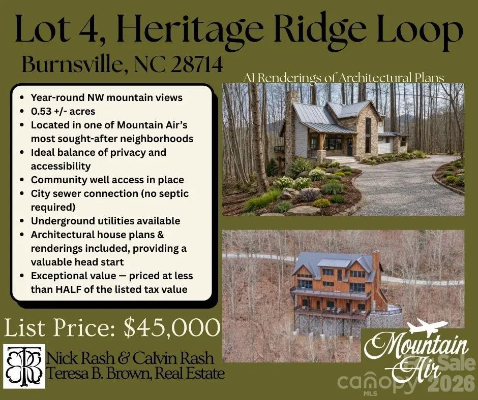 Lot 4 Heritage Ridge Loop, Burnsville, NC 28714 - Image #1