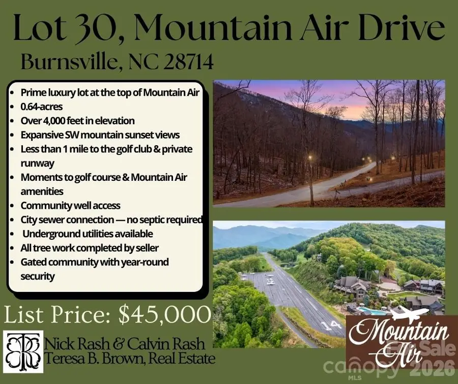 Lot 30 Mountain Air Drive, Burnsville, NC 28714 - Image #3