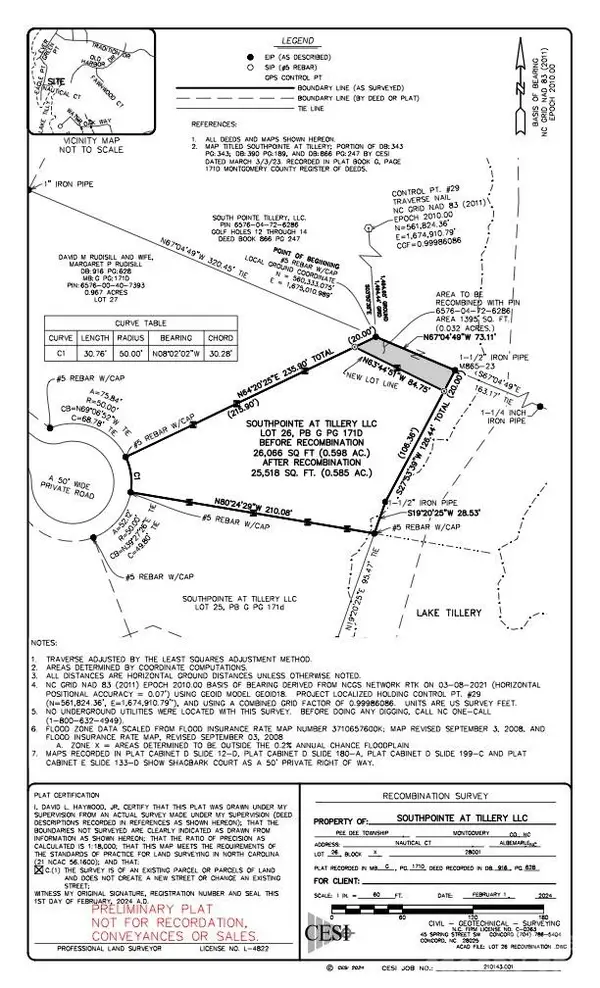 00 Nautical Court, Mount Gilead, NC 27306