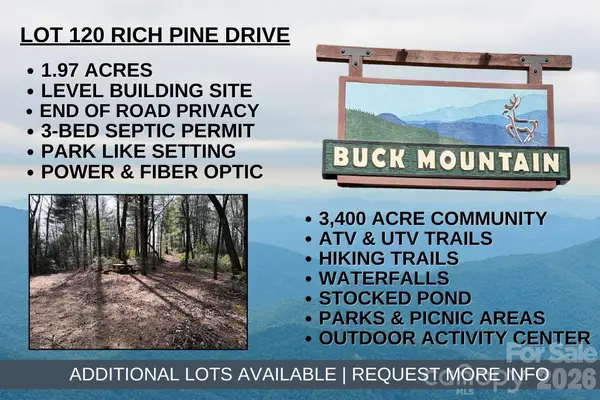 TBD Rich Pine Drive #120, Purlear, NC 28665