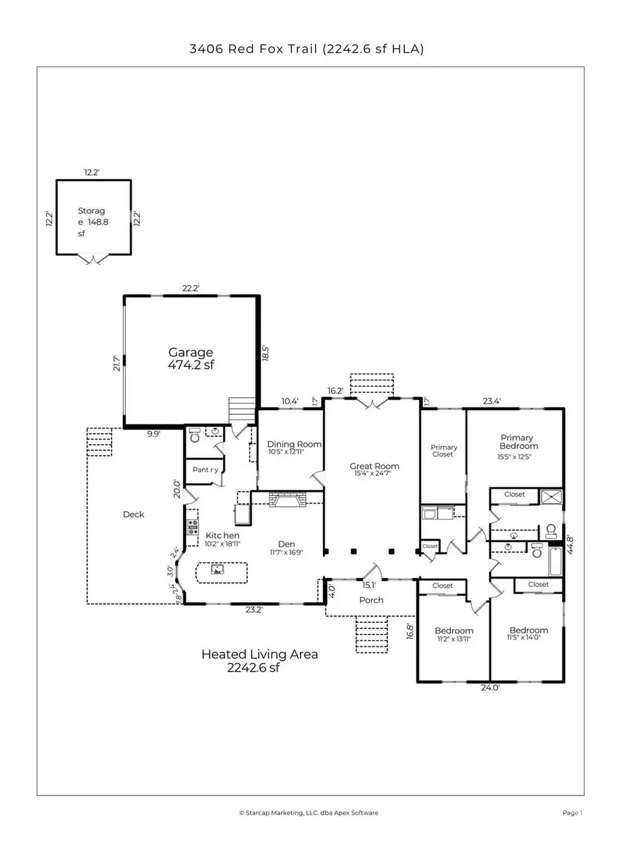 3406 Red Fox Trail, Weddington, NC 28104 - #2