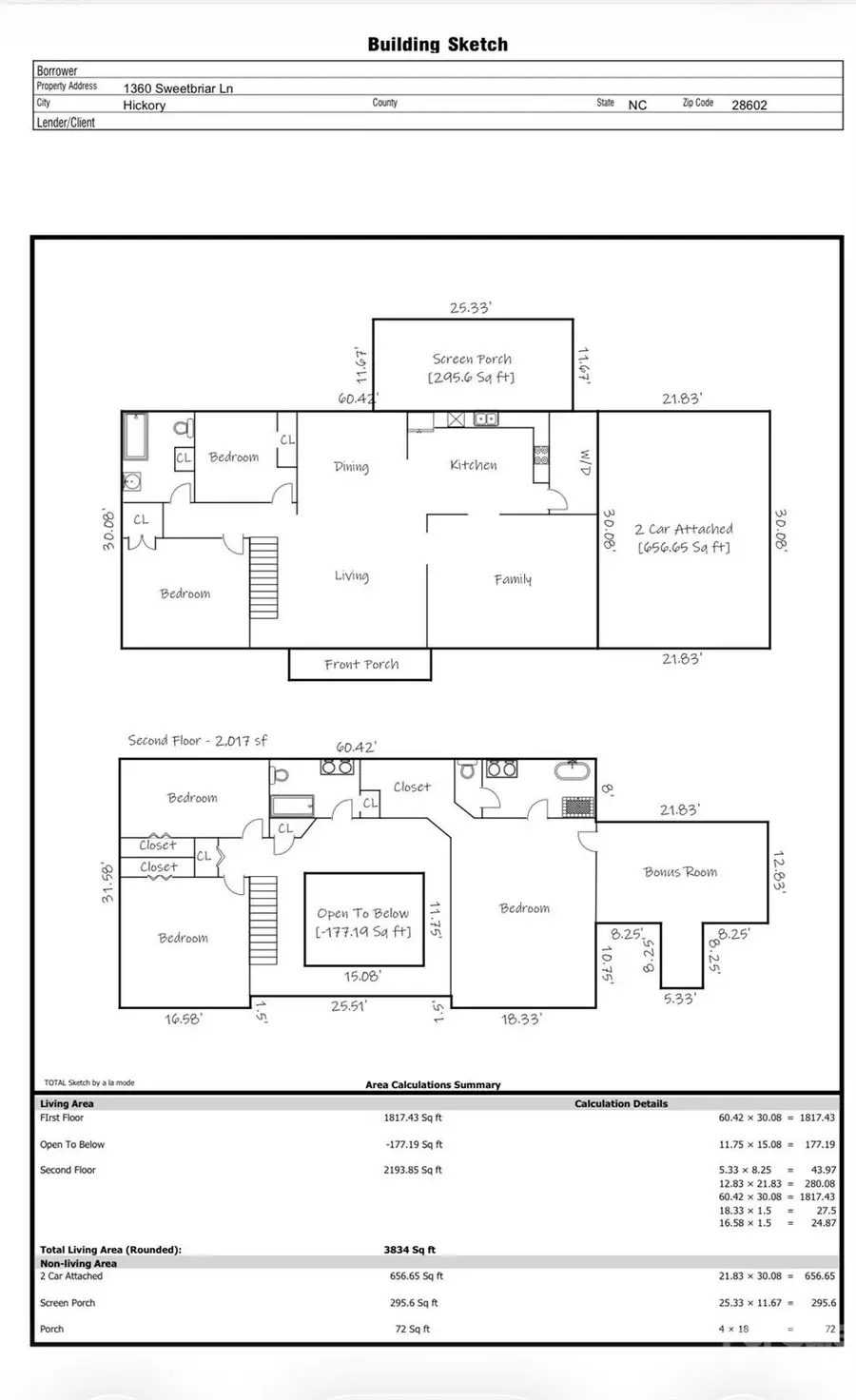 1360 Sweetbriar Lane, Hickory, NC 28602 - #3