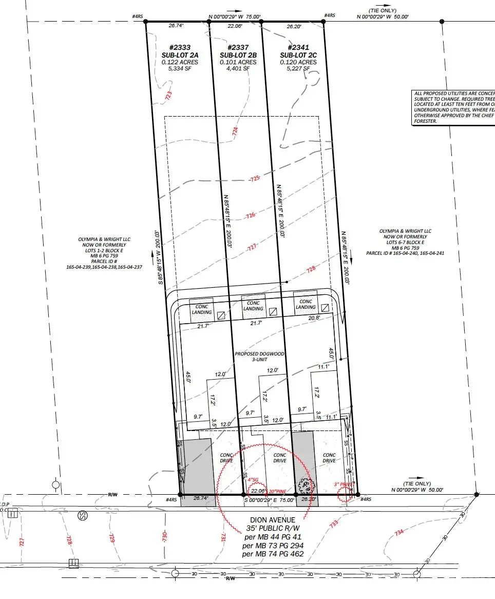 2333, 2337 & 2341 Dion Avenue, Charlotte, NC 28212 - #1