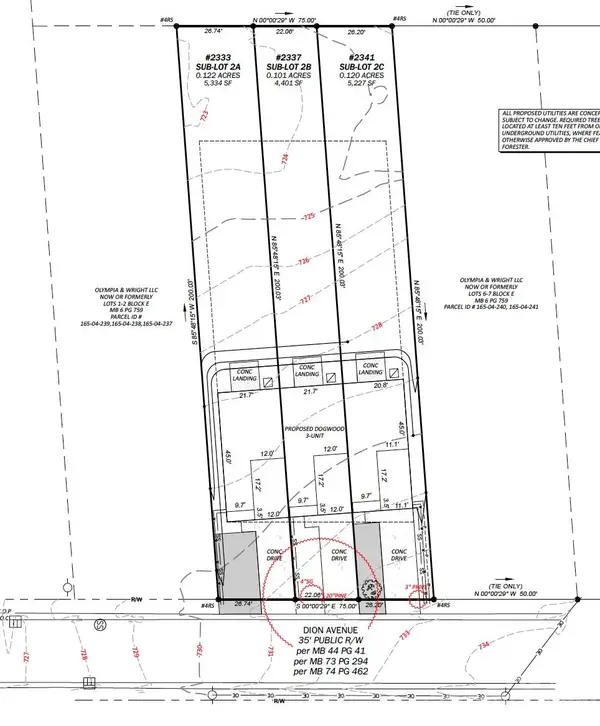 2333, 2337 & 2341 Dion Avenue, Charlotte, NC 28212