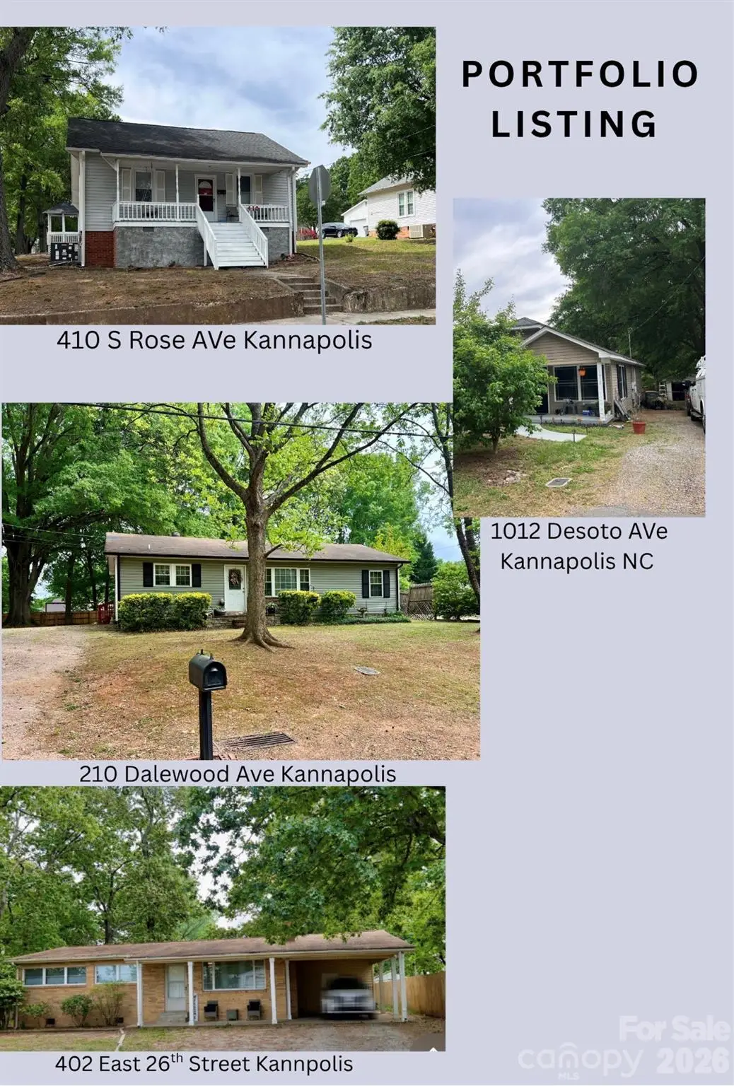 410 S Rose Avenue, Kannapolis, NC 28083 - #1