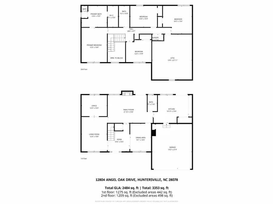 12801 Angel Oak Drive, Huntersville, NC 28078 - #3