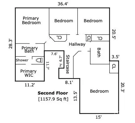 6408 Fillian Lane, Charlotte, NC 28269 - #3