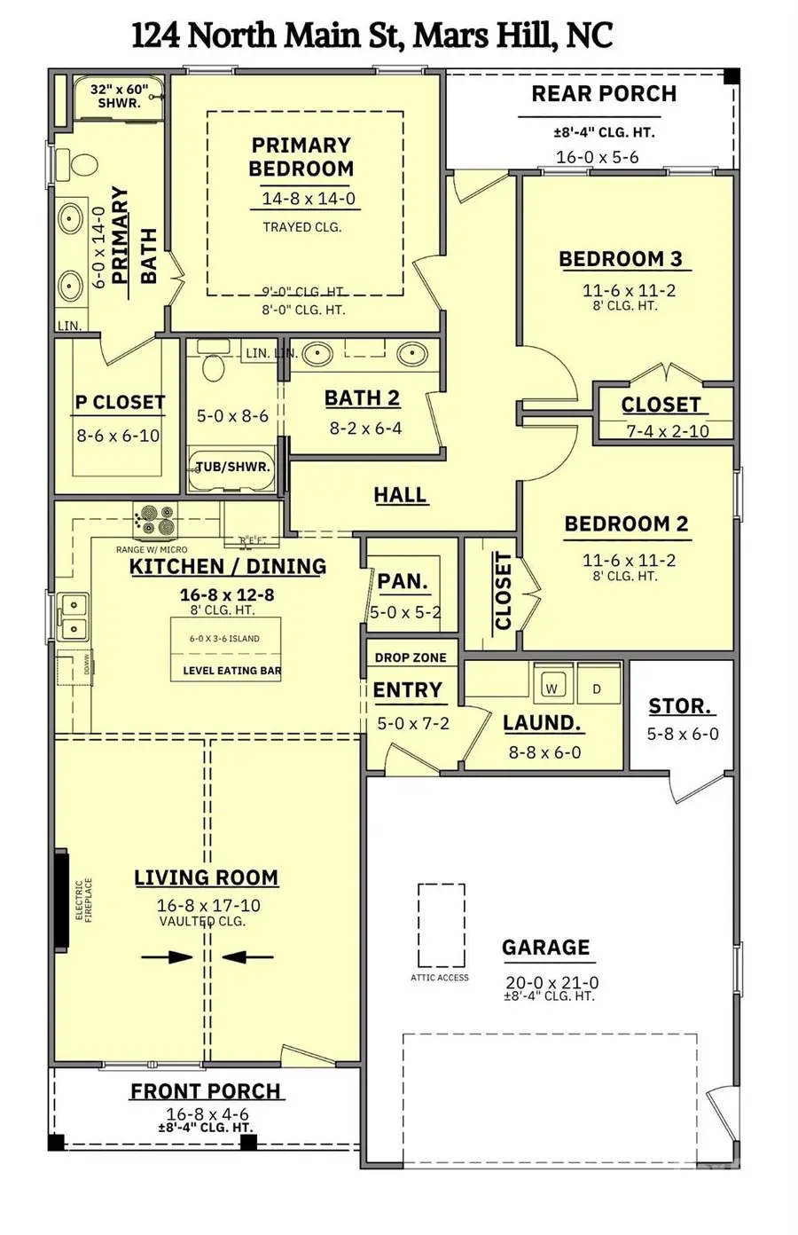 124 N Main Street #2, Mars Hill, NC 28754 - #2