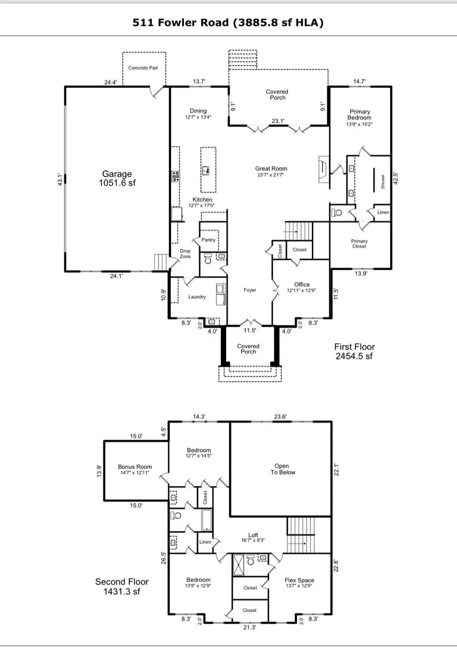 511 Fowler Road, Monroe, NC 28110 - #3