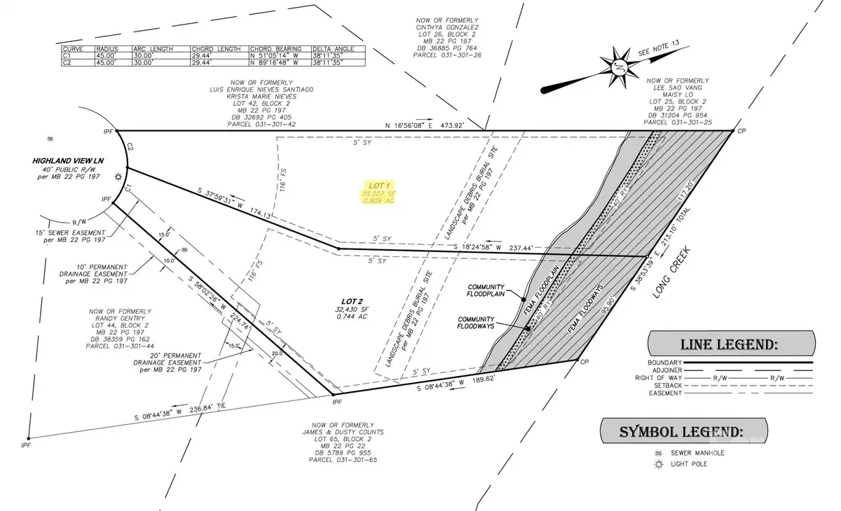 Lot 1 Highland View Lane, Charlotte, NC 28214 - #1