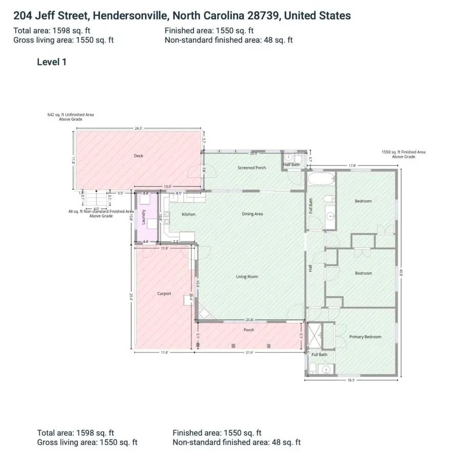 204 Jeff Street, Hendersonville, NC 28739 - #2