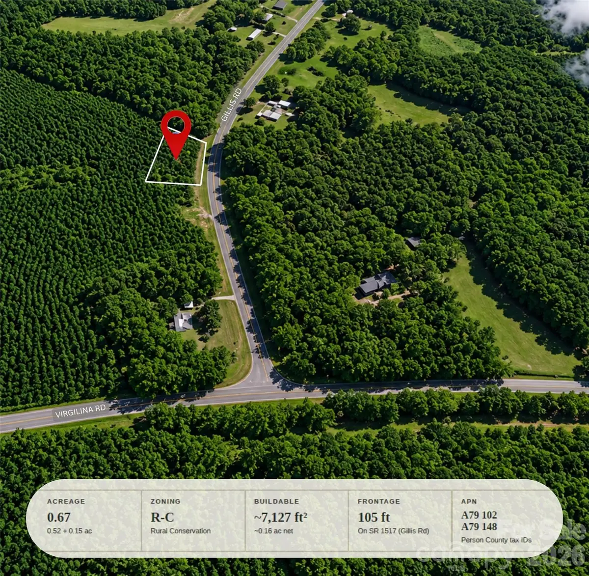 00-00 Gillis Road, Roxboro, NC 27574 - #1