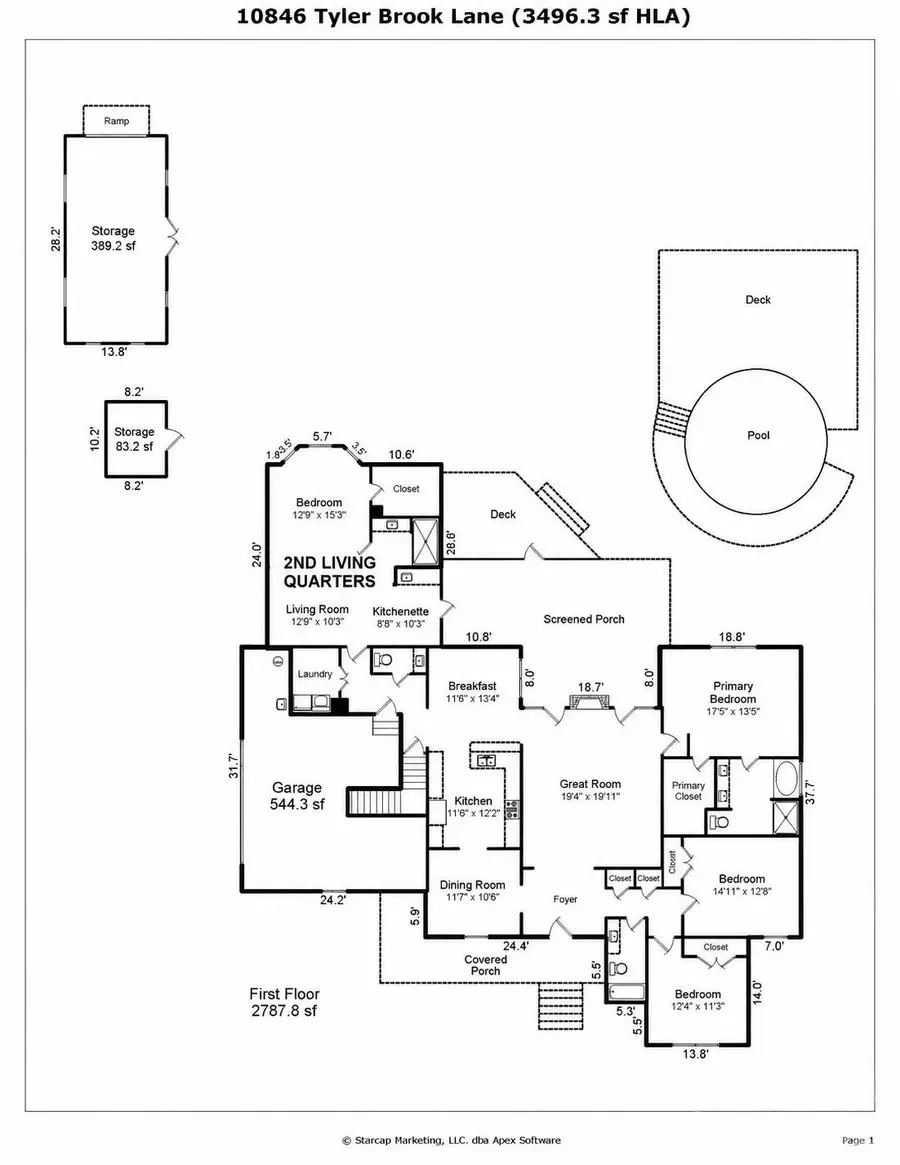 10846 Tyler Brook Lane, Charlotte, NC 28227 - #3