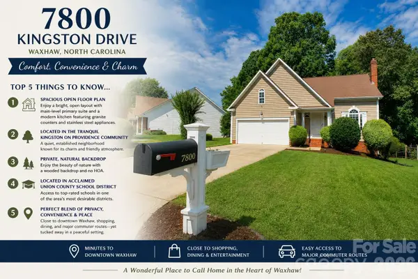 7800 Kingston Drive, Waxhaw, NC 28173