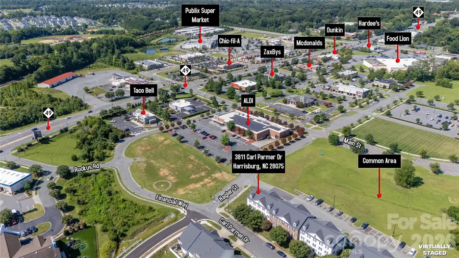 3811 Carl Parmer Drive, Harrisburg, NC 28075 - #3