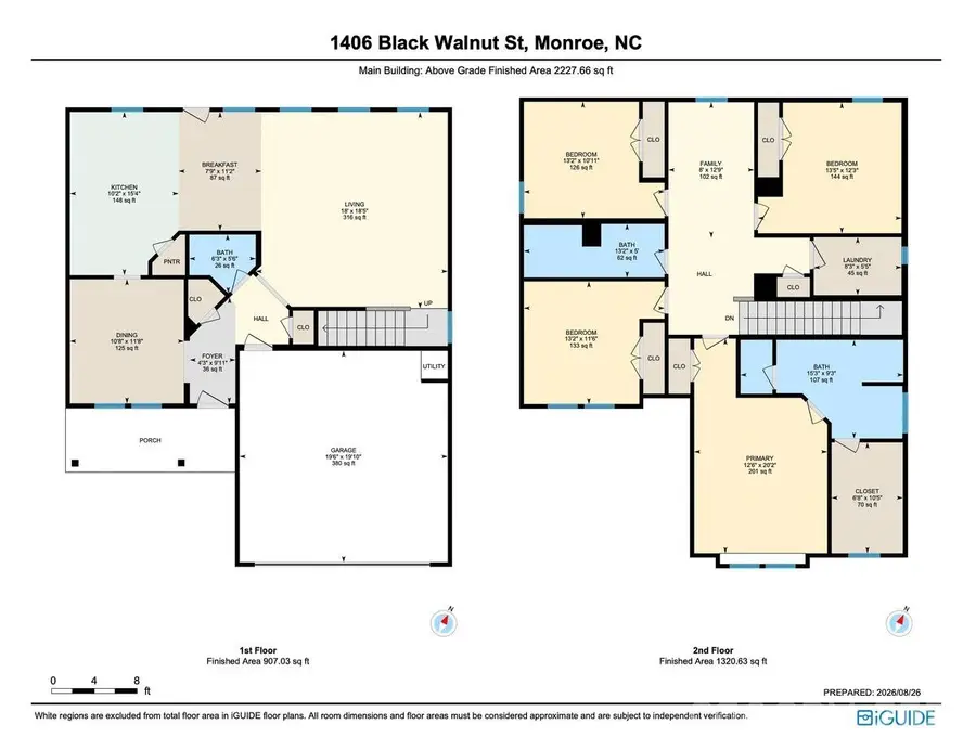 1406 Black Walnut Street, Monroe, NC 28112 - #2