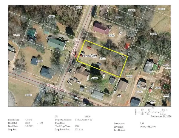 0 Mcarthur Street, Forest City, NC 28043