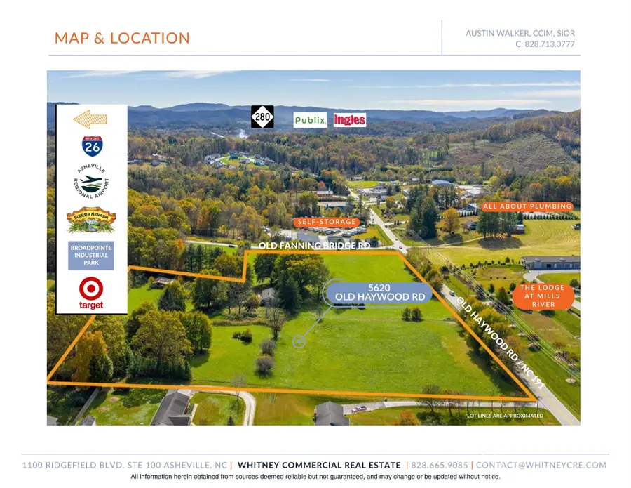 5620 Old Haywood Road #5.40 Acre Portion, Mills River, NC 28759 - #2