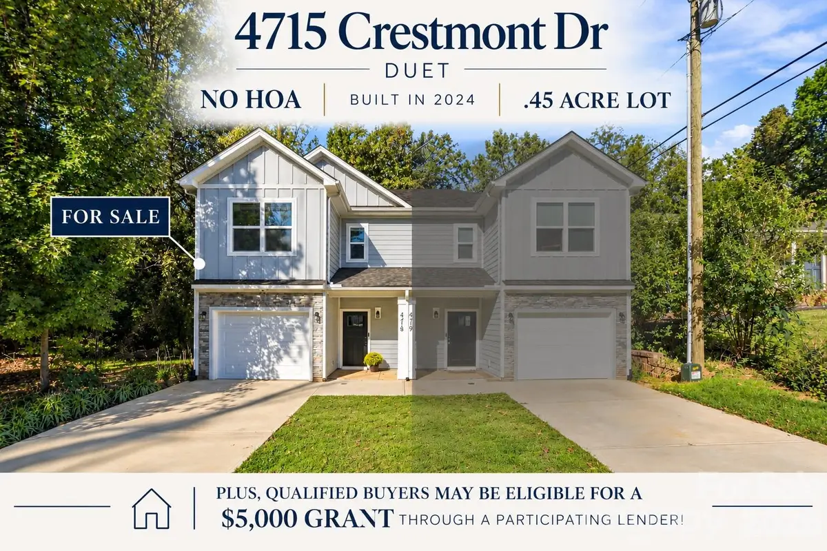 4715 Crestmont Drive, Charlotte, NC 28205 - #1