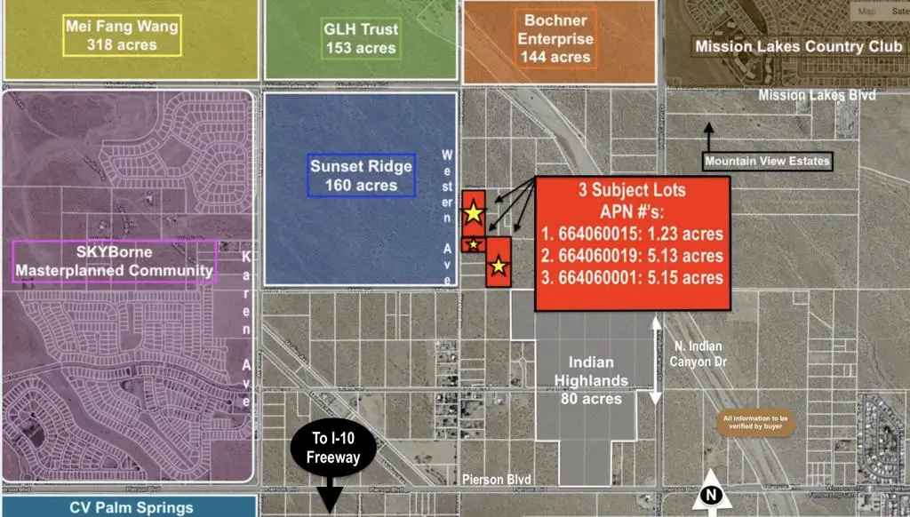 0 Lot 1 Western Ave, Desert Hot Springs, CA 92240 - Image #1