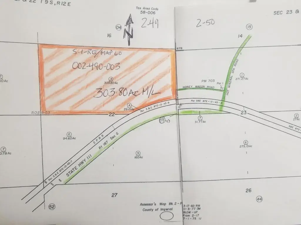 303 Ac M/L Hot Mineral Spa Road, Niland, CA 92257 - Image #1