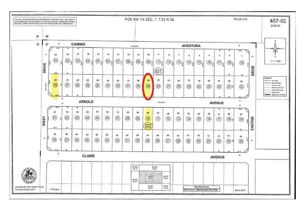 0 Arnold Ave Avenue, Desert Hot Springs, CA 92240