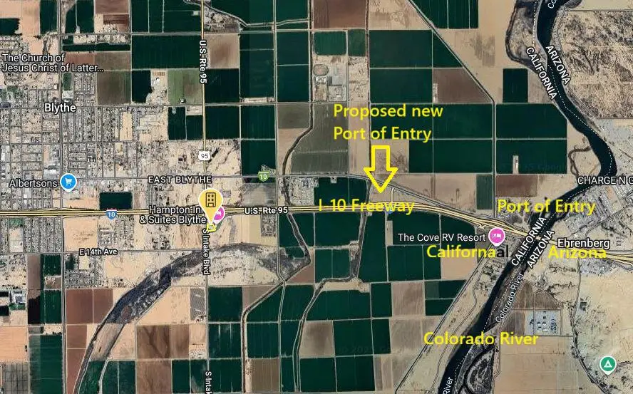 0 .93 Acres E Donlon Street, Blythe, CA 92225 - #3