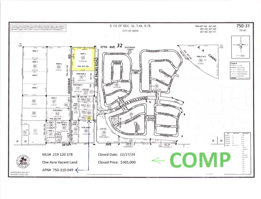 0 Dunes Palm Rd, Indio, CA 92203 - #3