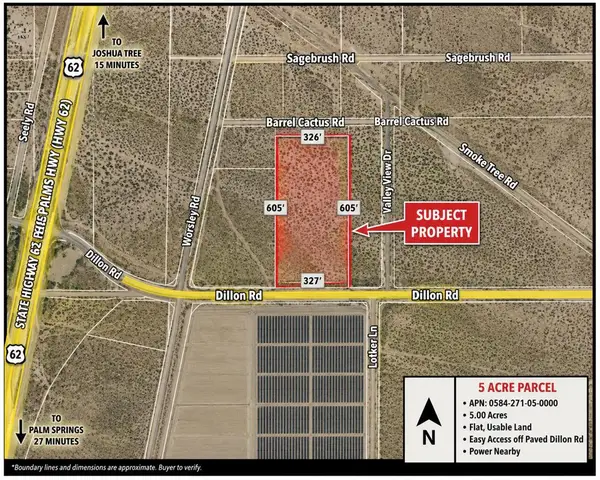 0 Dillon Road, Desert Hot Springs, CA 92240