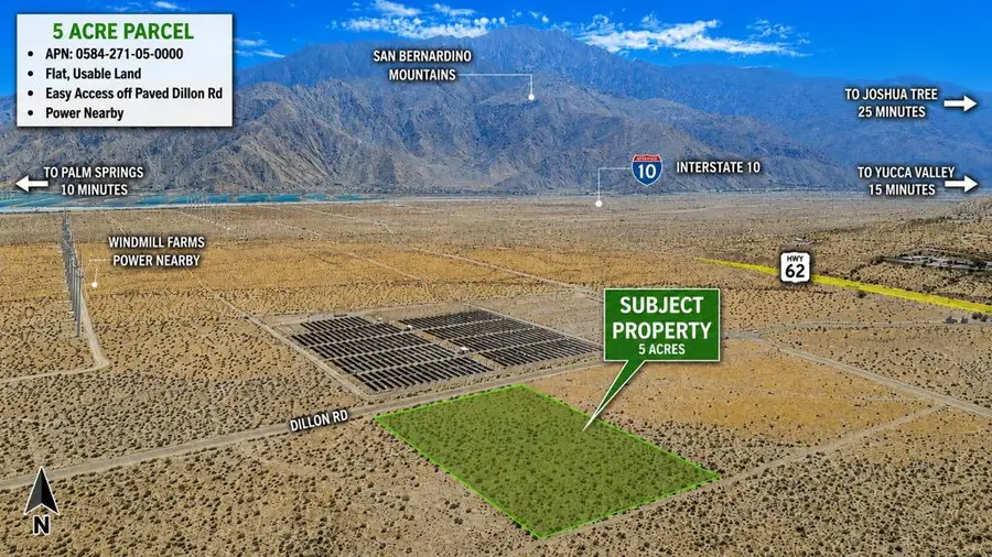 0 Dillon Road, Desert Hot Springs, CA 92240 - #3