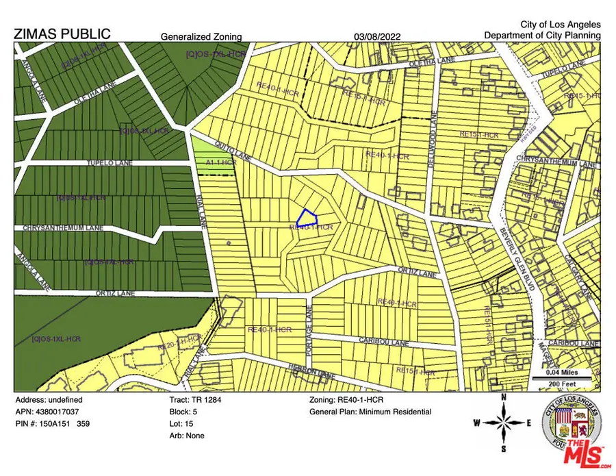 0 B/w Ortiz Ln And Quito, Los Angeles, CA 90077 - #2