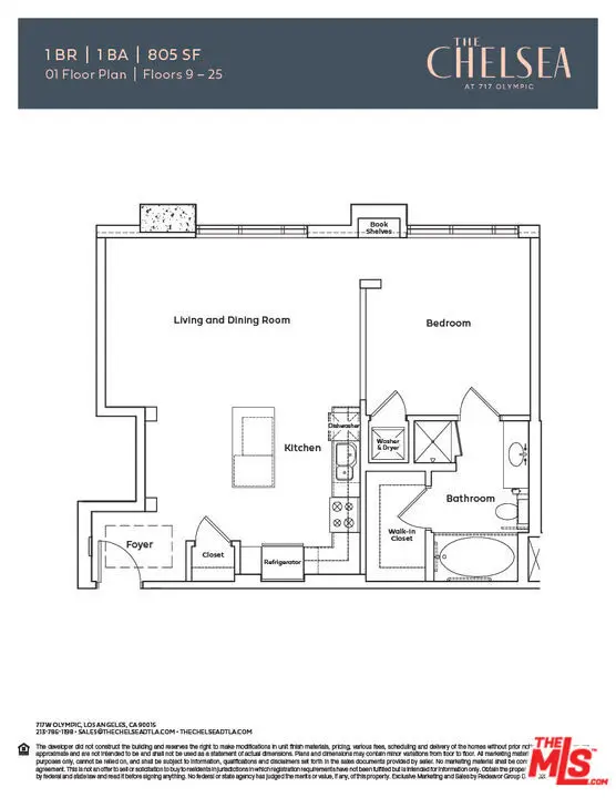 717 W Olympic Boulevard #2501, Los Angeles, CA 90015 - #2