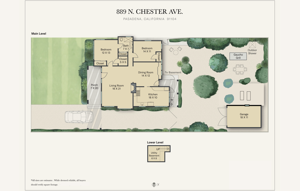 889 N Chester Avenue, Pasadena, CA 91104 - #1