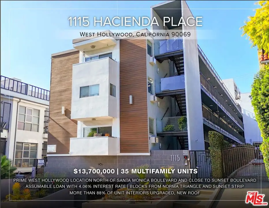 1115 Hacienda Place, West Hollywood, CA 90069 - #1